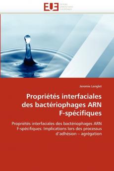 Propriétés interfaciales  des bactériophages arn  f-spécifiques