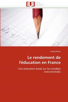 Le rendement de l'éducation en france