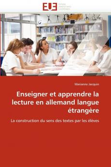 Enseigner et apprendre la lecture en allemand langue étrangère