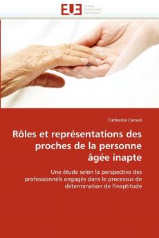 Rôles et représentations des proches de la personne âgée inapte