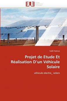 Projet de etude et réalisation d un véhicule solaire