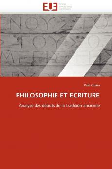 Philosophie et ecriture