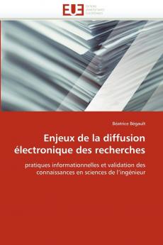 Enjeux de la diffusion électronique des recherches