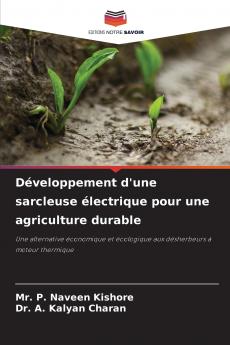 Développement d'une sarcleuse électrique pour une agriculture durable