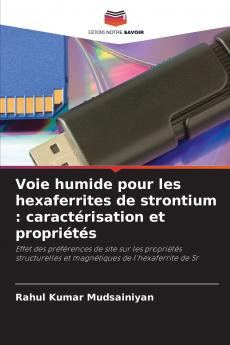 Voie humide pour les hexaferrites de strontium
