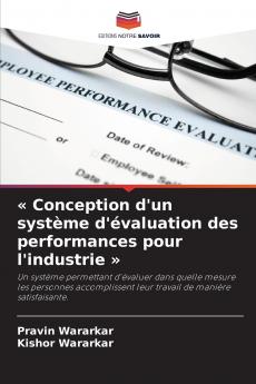 Conception d'un système d'évaluation des performances pour l'industrie