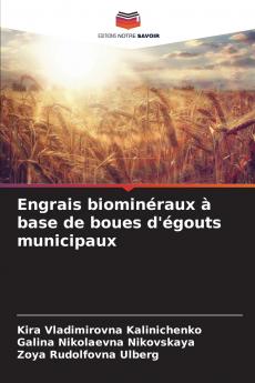 Engrais biominéraux à base de boues d'égouts municipaux