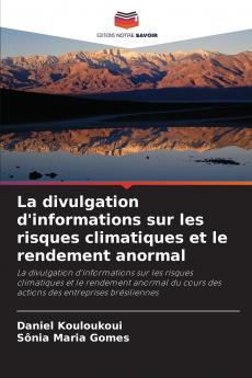 La divulgation d'informations sur les risques climatiques et le rendement anormal