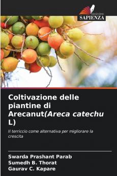 Coltivazione delle piantine di Arecanut(Areca catechu L)