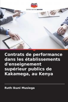 Contrats de performance dans les établissements d'enseignement supérieur publics de Kakamega au Kenya