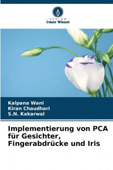 Implementierung von PCA für Gesichter Fingerabdrücke und Iris