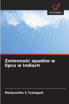 Zmienność opadów w lipcu w Indiach