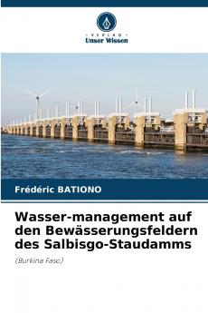 Wasser-management auf den Bewässerungsfeldern des Salbisgo-Staudamms