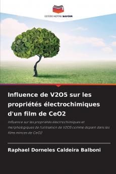 Influence de V2O5 sur les propriétés électrochimiques d'un film de CeO2