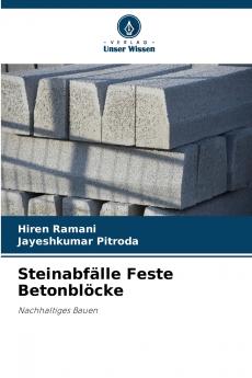 Steinabfälle Feste Betonblöcke
