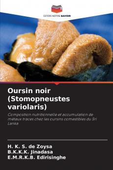 Oursin noir (Stomopneustes variolaris)