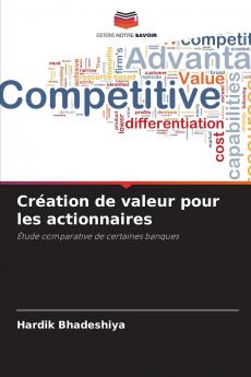 Création de valeur pour les actionnaires