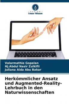 Herkömmlicher Ansatz und Augmented-Reality-Lehrbuch in den Naturwissenschaften