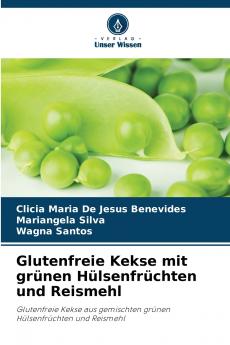 Glutenfreie Kekse mit grünen Hülsenfrüchten und Reismehl
