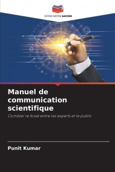Manuel de communication scientifique