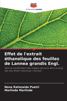 Effet de l'extrait éthanolique des feuilles de Lannea grandis Engl.