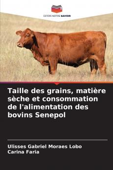 Taille des grains matière sèche et consommation de l'alimentation des bovins Senepol