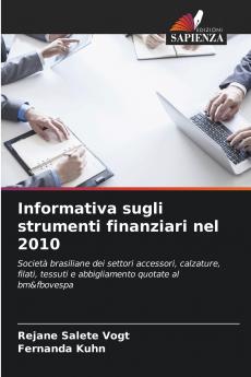 Informativa sugli strumenti finanziari nel 2010