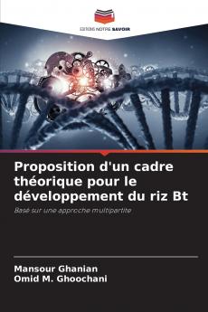 Proposition d'un cadre théorique pour le développement du riz Bt