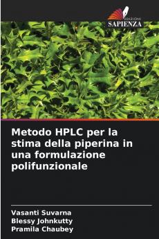 Metodo HPLC per la stima della piperina in una formulazione polifunzionale