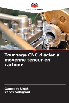 Tournage CNC d'acier à moyenne teneur en carbone