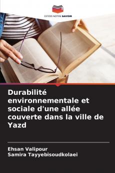 Durabilité environnementale et sociale d'une allée couverte dans la ville de Yazd