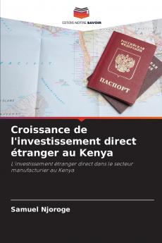 Croissance de l'investissement direct étranger au Kenya