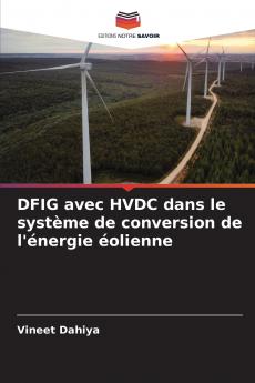 DFIG avec HVDC dans le système de conversion de l'énergie éolienne