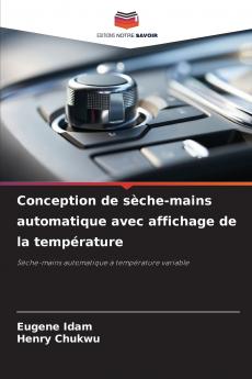 Conception de sèche-mains automatique avec affichage de la température
