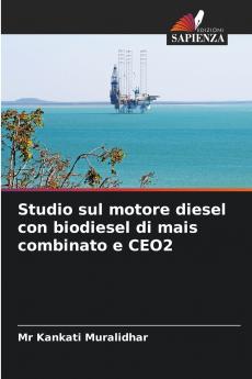 Studio sul motore diesel con biodiesel di mais combinato e CEO2