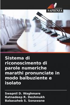 Sistema di riconoscimento di parole numeriche marathi pronunciate in modo balbuziente e isolato
