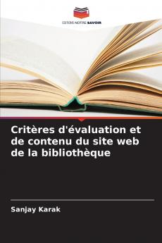 Critères d'évaluation et de contenu du site web de la bibliothèque