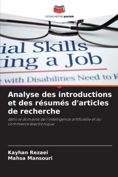 Analyse des introductions et des résumés d'articles de recherche