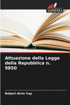 Attuazione della Legge della Repubblica n. 9850