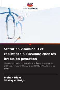 Statut en vitamine D et résistance à l'insuline chez les brebis en gestation