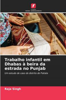 Trabalho infantil em Dhabas à beira da estrada no Punjab