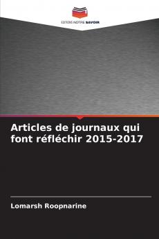 Articles de journaux qui font réfléchir 2015-2017