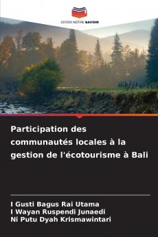 Participation des communautés locales à la gestion de l'écotourisme à Bali