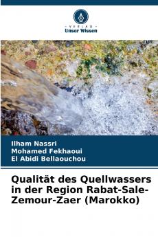 Qualität des Quellwassers in der Region Rabat-Sale-Zemour-Zaer (Marokko)