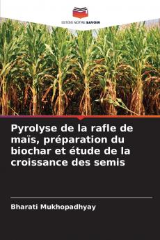 Pyrolyse de la rafle de maïs préparation du biochar et étude de la croissance des semis