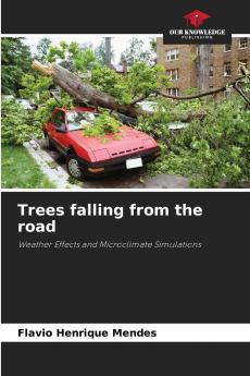 Trees falling from the road