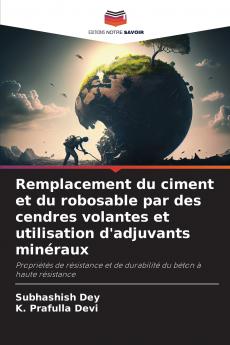 Remplacement du ciment et du robosable par des cendres volantes et utilisation d'adjuvants minéraux