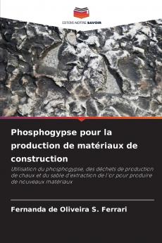 Phosphogypse pour la production de matériaux de construction