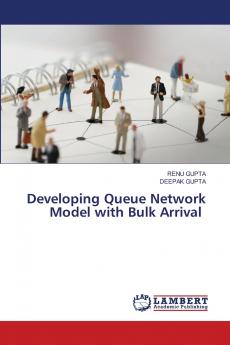 Developing Queue Network Model with Bulk Arrival