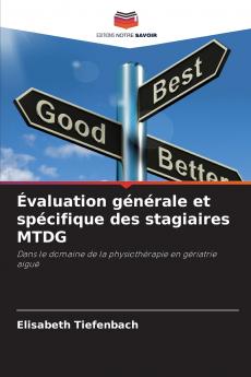 Évaluation générale et spécifique des stagiaires MTDG